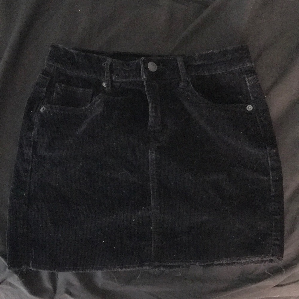 Black Brandy Melville Mini Skirt